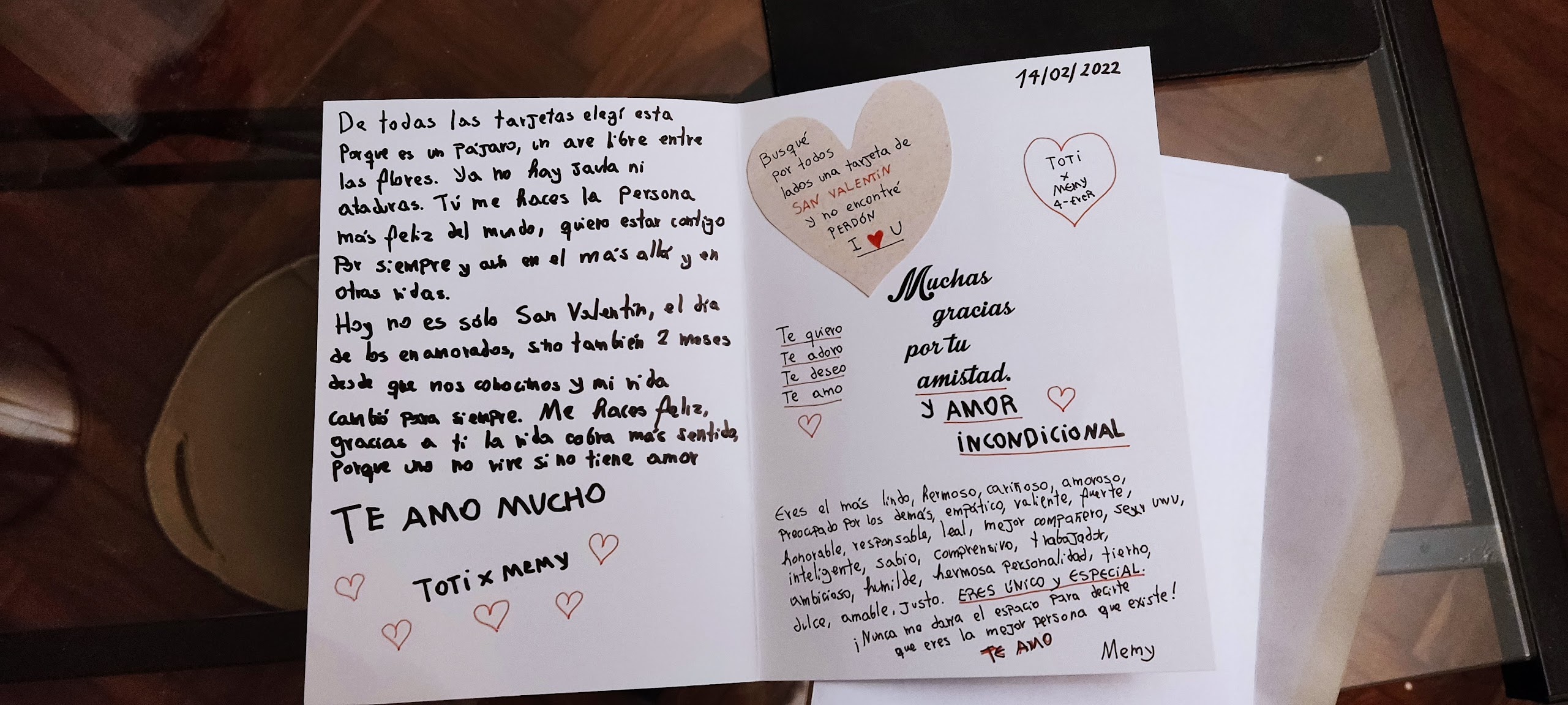 Primera carta